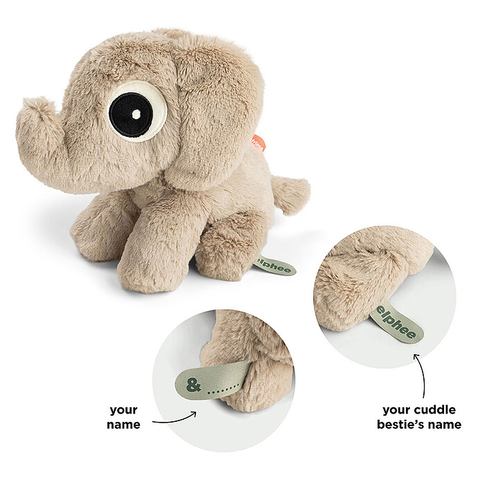 Peluche Bestie Elphee - Sable Done by Deer