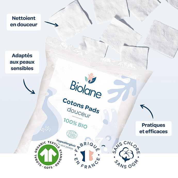 Avis Lot de 150 Cotons Douceur