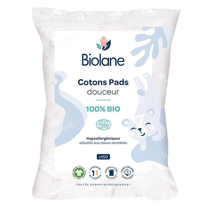 Lot de 150 Cotons Douceur Biolane