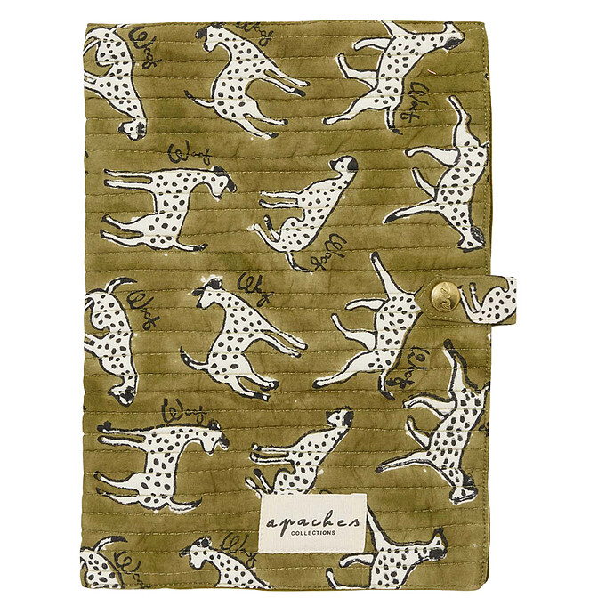Protège-carnet de Santé Bimale Pongo - Khaki Apaches