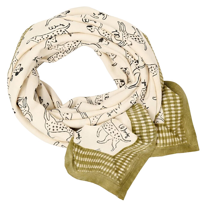 Big Foulard Latika Pongo - Macadamia Apaches