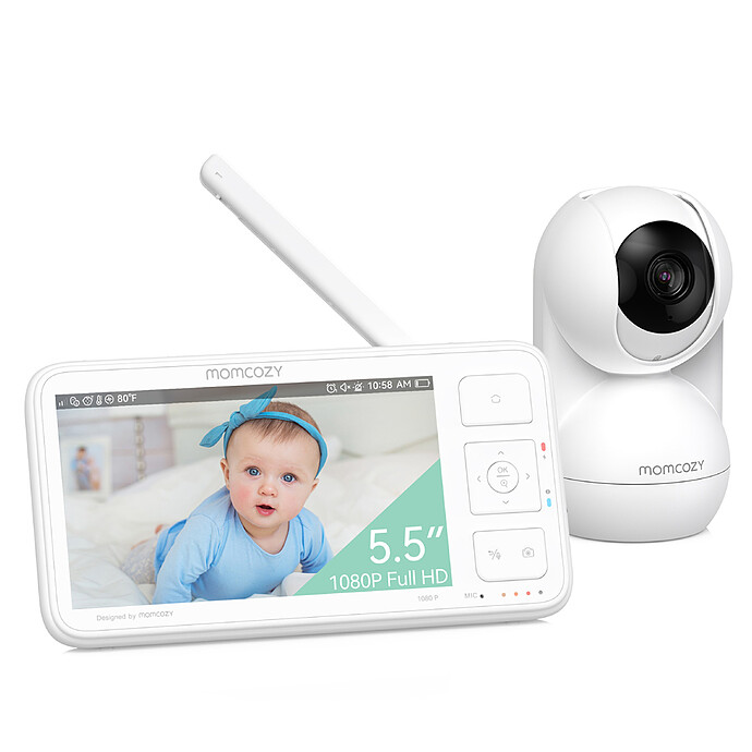 Ecoute-bébé Vidéo BM03 5,5" Momcozy