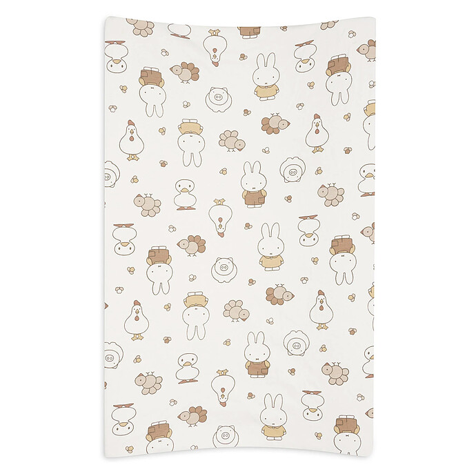 Housse Matelas à Langer - Miffy Family Farm Jollein