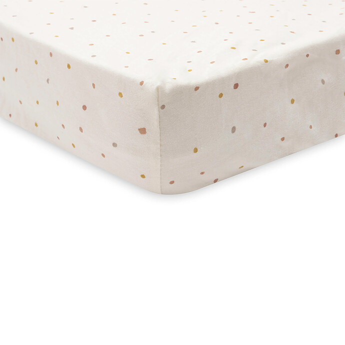 Avis Drap Housse Berceau et Cododo Jersey Kangaroots Dusty Dots - 40-50 x 80-90 cm