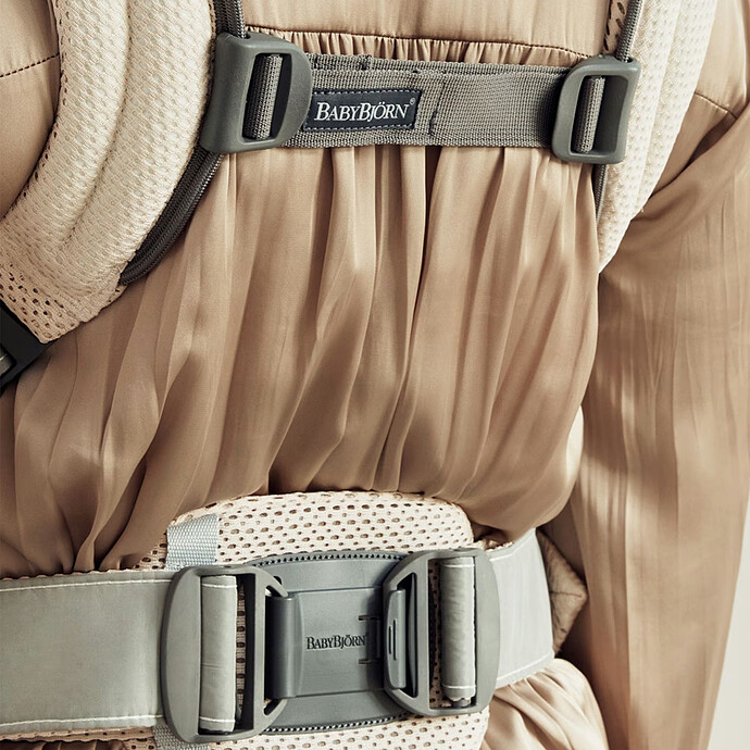 Achat Porte-bébé Harmony 3D Mesh - Crème