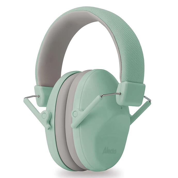 Casque Anti-bruit pour Enfants - Vert  Alecto