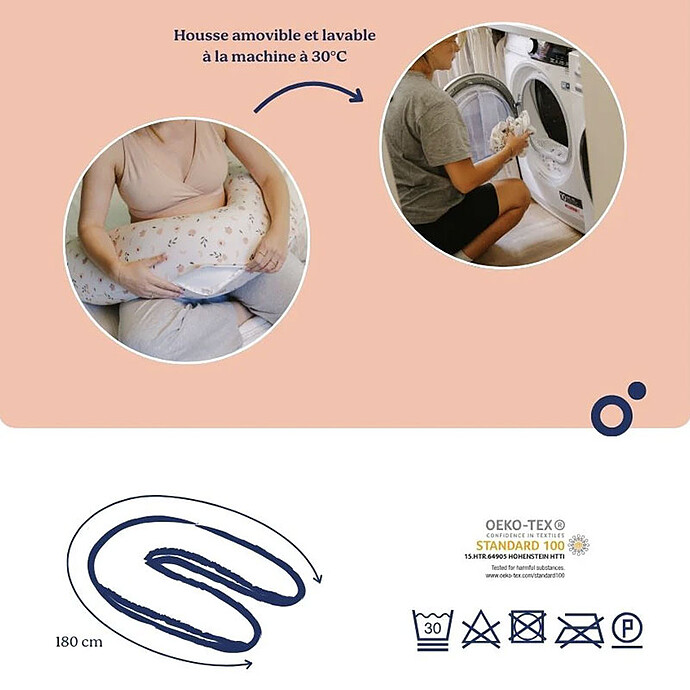 Achat Coussin de Maternité Doomoo - Buddy Peaches