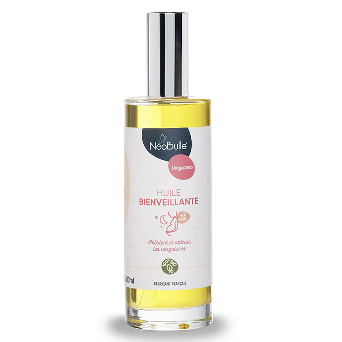 Huile Bienveillante Vergetures - 100 ml Neobulle