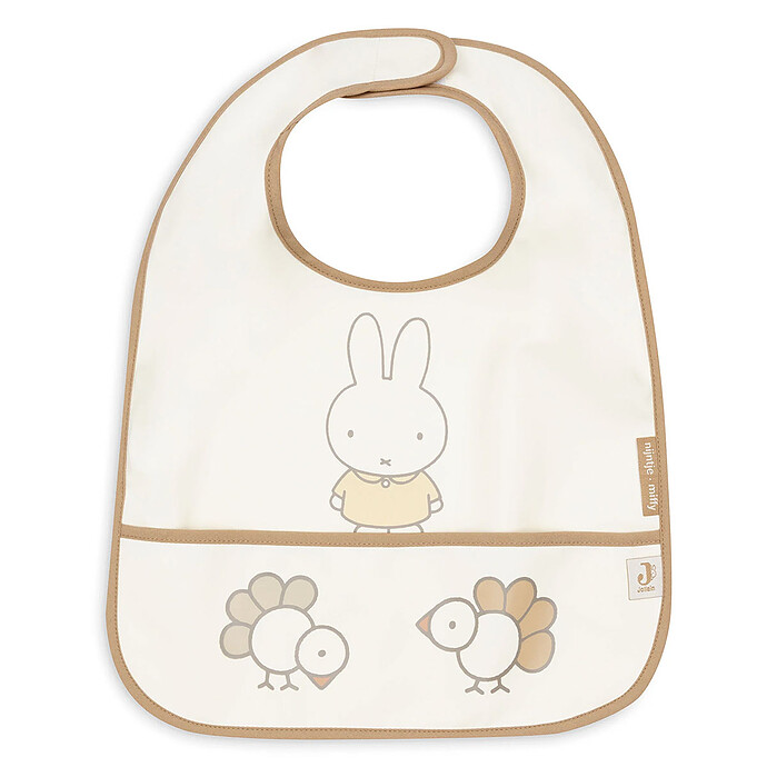 Lot de 2 Bavoirs Imperméables - Miffy Family Farm Jollein