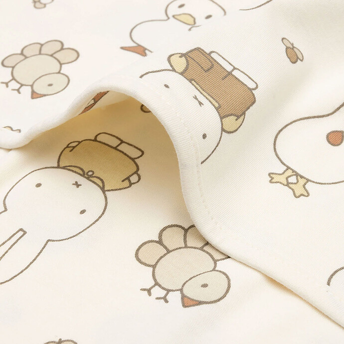 Achat Couverture Berceau Jersey - Miffy Family Farm