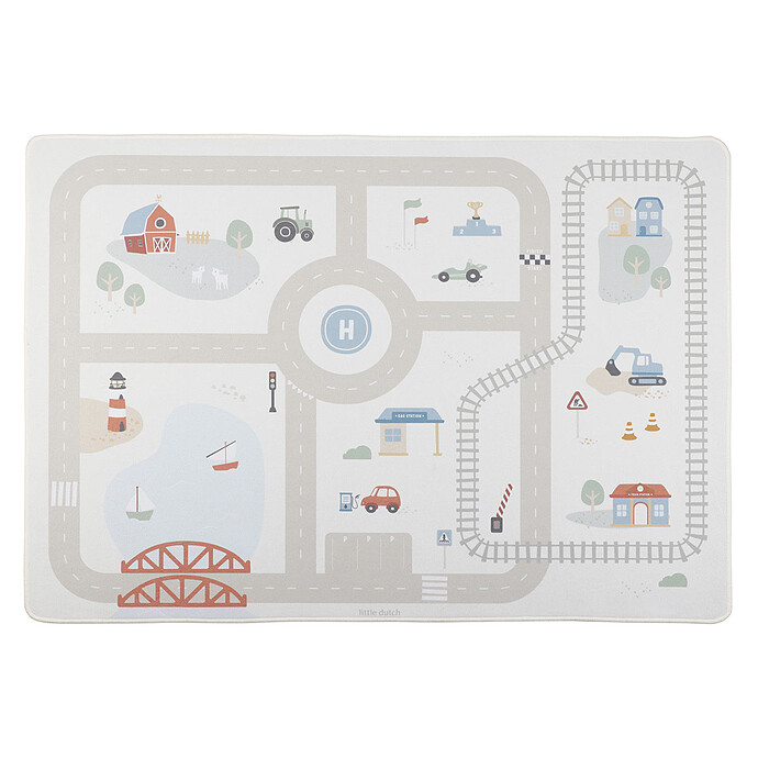 Tapis Circuit de Voiture  Little Dutch