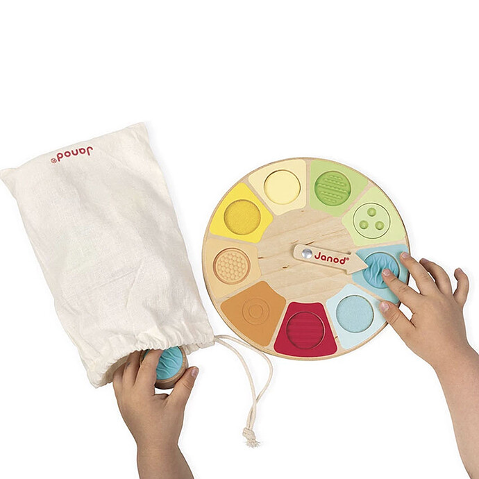 Avis Jeu Sensoriel - Roue Mémo Touch 