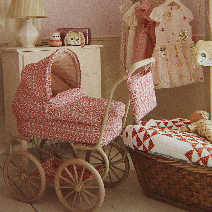 Landau pour Poupée Minnie - Felice Rose Konges Sløjd