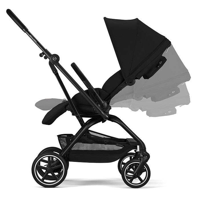 Avis Poussette Compacte Eezy S Twist+2 Châssis Black - Magic Black