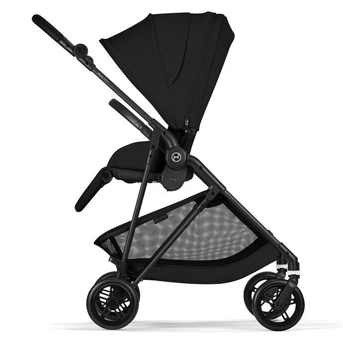 Achat Poussette Citadine Melio 2026 Châssis Carbon - Magic Black