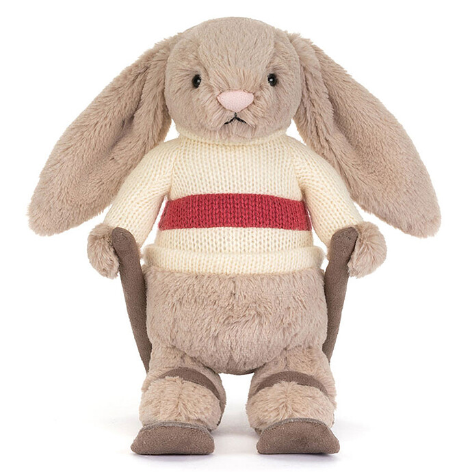 Bashful Bunny Gold Medal Ski Outfit Jellycat