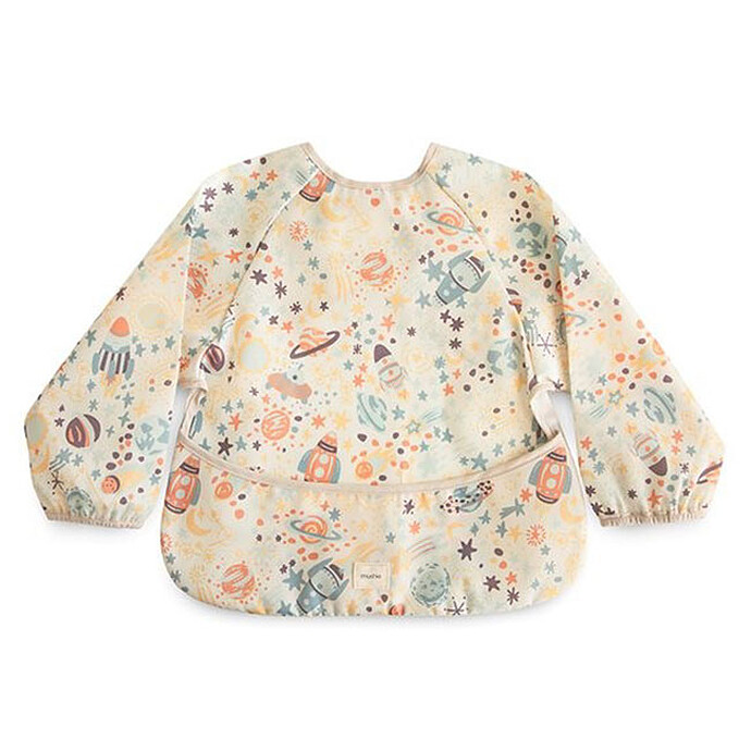 Bavoir à Manches Space - 6/24 Mois mushie