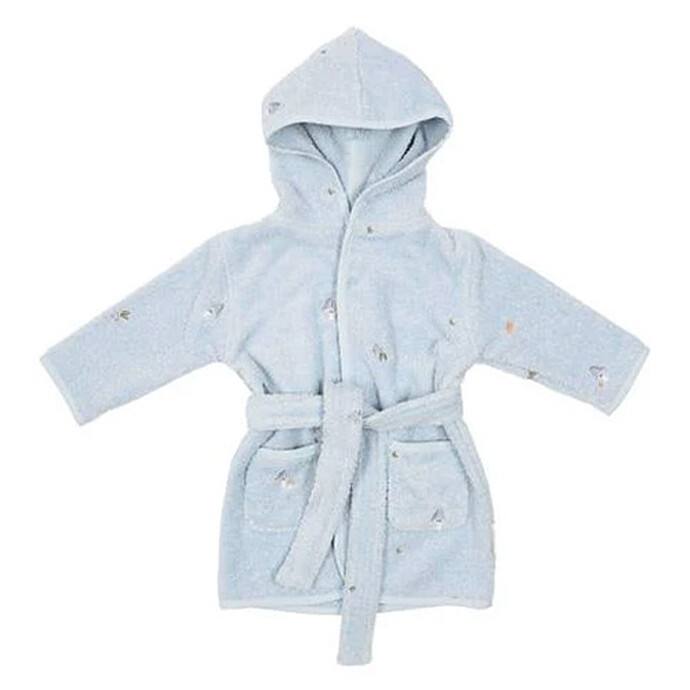 Peignoir Forest Friends Blue - 12/36 Mois Little Dutch