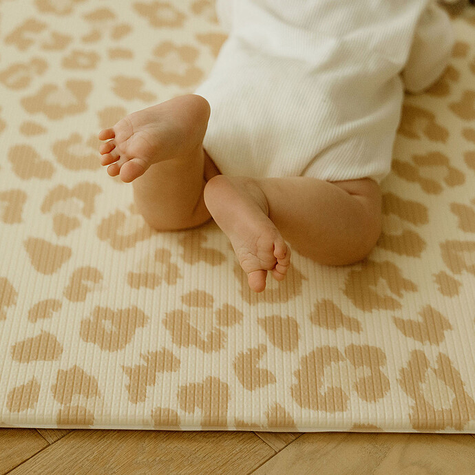 Tapis de Jeux XL Réversible - Le Léo Uni Tapilou