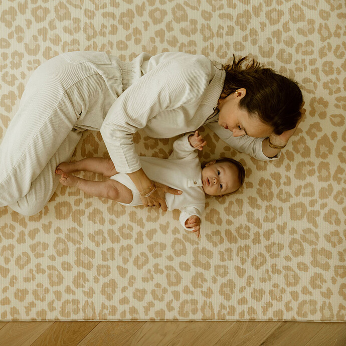 Tapis de Jeux XL Réversible - Le Léo Uni Tapilou