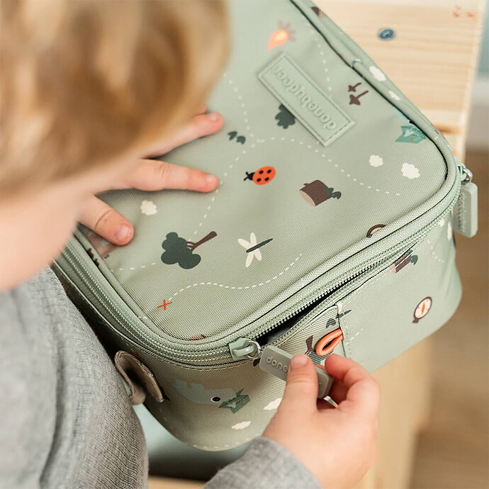 Avis Lunch Bag Isotherme - Tiny Trails Vert