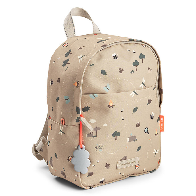 Grand Sac à Dos Enfant - Tiny Trails Sable Done by Deer