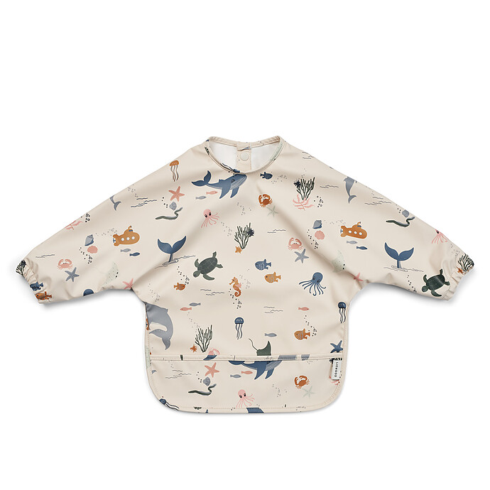 Bavoir à Manches Merle - Sea Creature Sandy Liewood