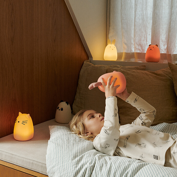 Veilleuse Winston - Panda Crème de la Crème Liewood