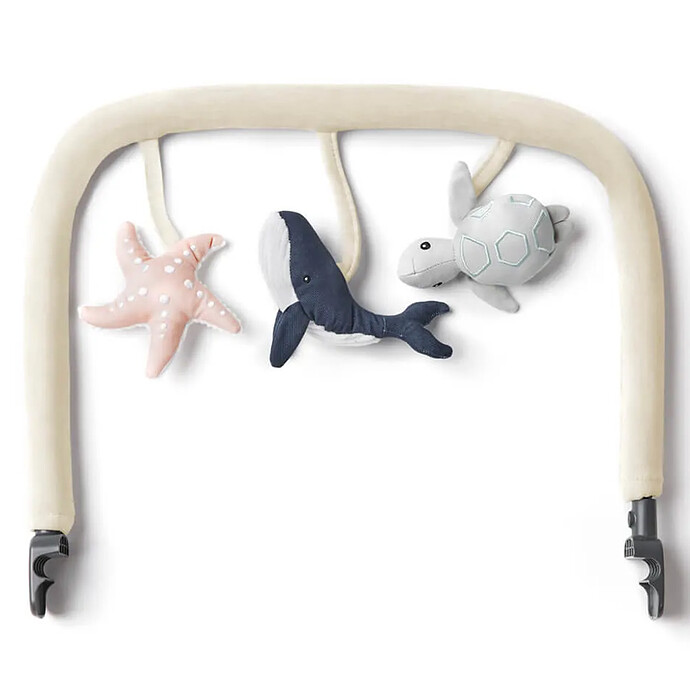 Arche + Jouets pour Transat Evolve Ocean Wonders - Crème Ergobaby