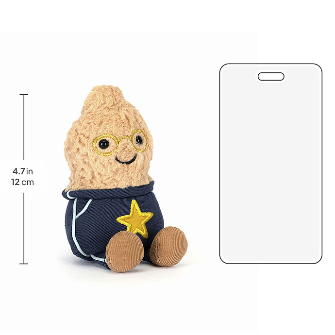 Amuseables Peanut Star Student Outfit  pas cher