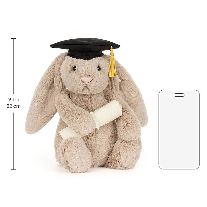 Bashful Bunny Graduation Outfit pas cher