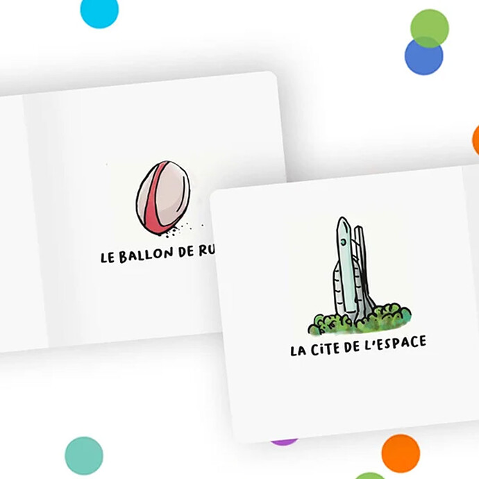 Imagier Toulouse Tata Clairette