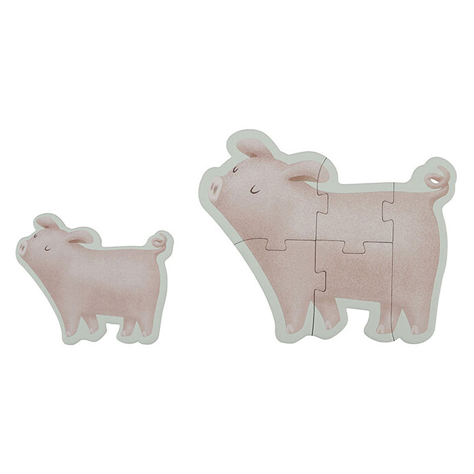 Puzzle 6 en 1 - Little Farm pas cher