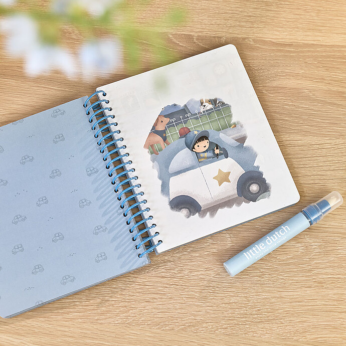 Avis Cahier de Coloriage à l'Eau Jim - Véhicules