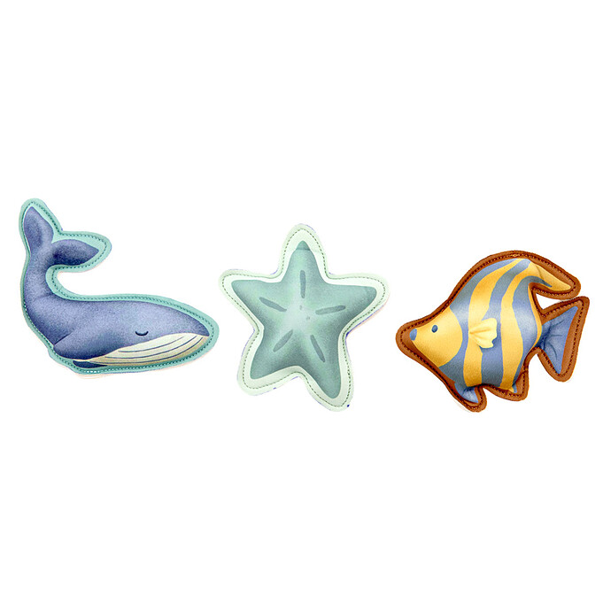 Set de 3 Figurines de Plage - Ocean World Little Dutch