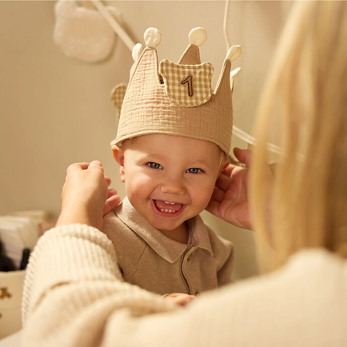 Avis Couronne d'Anniversaire avec Chiffres - Teddy Bear