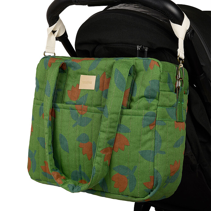 Avis Sac à Langer Hyde Park - Green Tulips