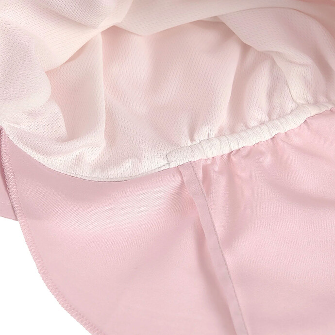 Avis Casquette Protège Nuque Anti-UV Rose Pâle - 1/3 Ans