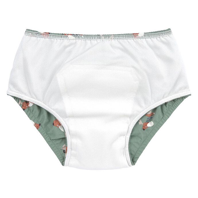 Maillot de Bain Couche Scooter Chien Vert - 2/3 Ans LÄSSIG