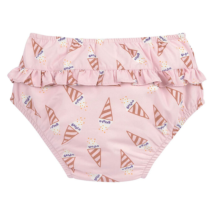 Maillot de Bain Couche Ice Cream Rose Pâle - 18/24 Mois LÄSSIG