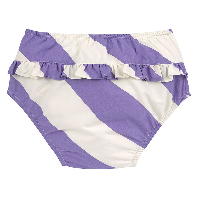 Avis Maillot de Bain Couche Rayures Violet Sel Marin - 2/3 Ans