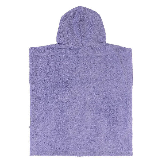 Poncho Surf en Terry Violet - 3/6 Ans LÄSSIG