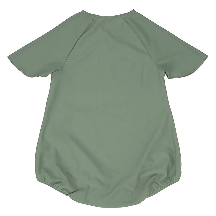 Maillot de Bain 1 Pièce Manches Courtes Vert - 2/3 Ans LÄSSIG
