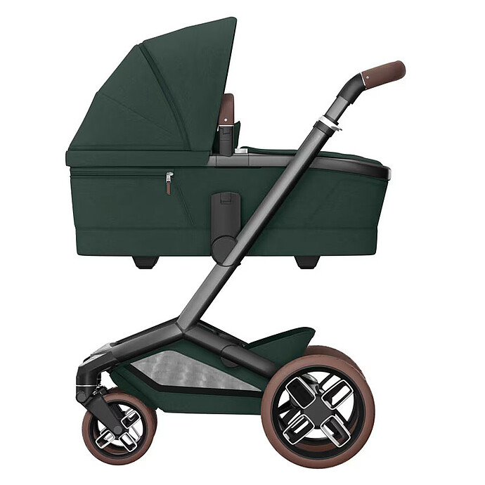 Avis Poussette Trio Fame - Siège Auto Pebble 360 Pro² i-Size Groupe 0+ - Nacelle Fame -Twillic Green