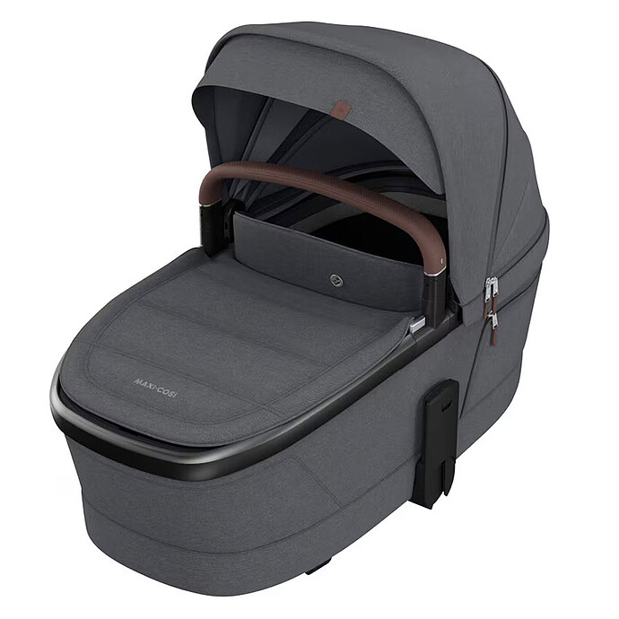 Poussette Trio Fame - Siège Auto Pebble 360 Pro² i-Size Groupe 0+ - Nacelle Fame - Twillic Graphite Maxi-Cosi