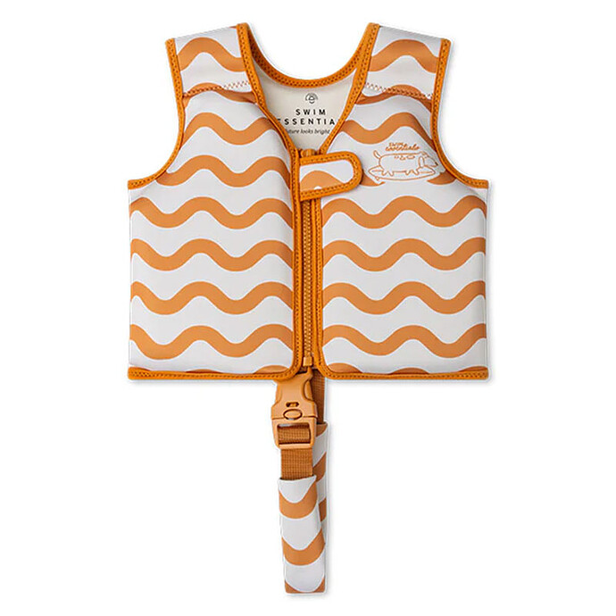 Gilet de Nage Orange Surfer - 1/2 Ans Swim Essentials