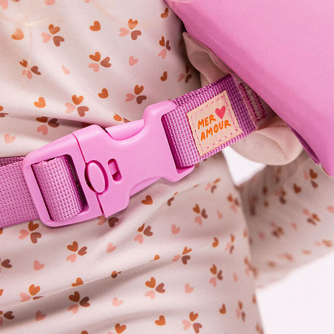 Avis Gilet de Nage avec Brassards Pink Flower Market - 2/6 Ans 