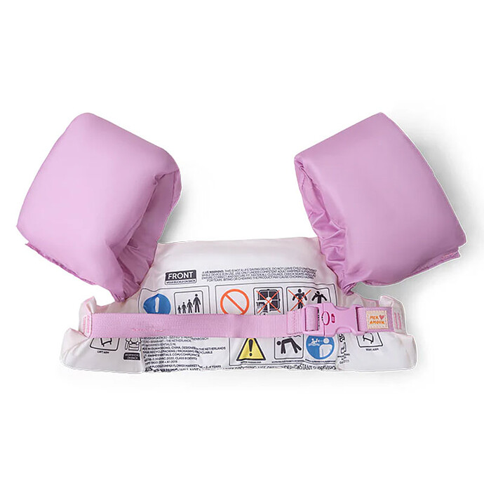 Gilet de Nage avec Brassards Pink Flower Market - 2/6 Ans  Swim Essentials