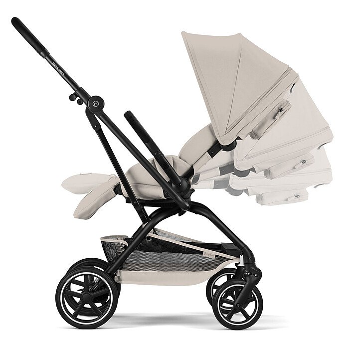 Avis Poussette Compacte Eezy S Twist+2 Châssis Black - Dune Grey