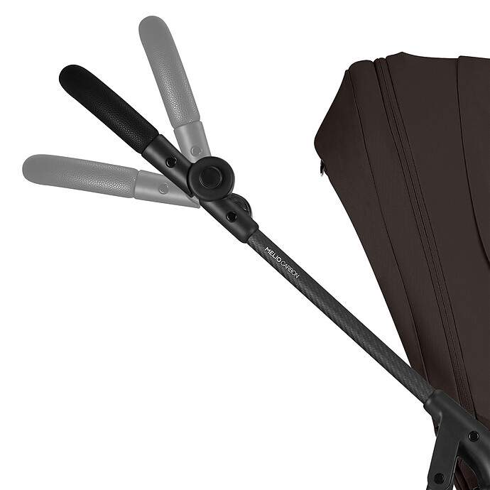 Achat Poussette Citadine Melio 2026 Châssis Carbon - Chocolate Brown